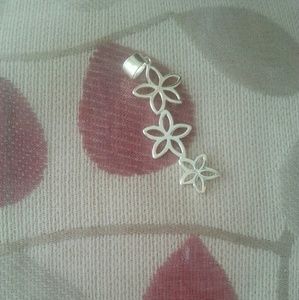 🐝Flower Pendant, Sterling silver